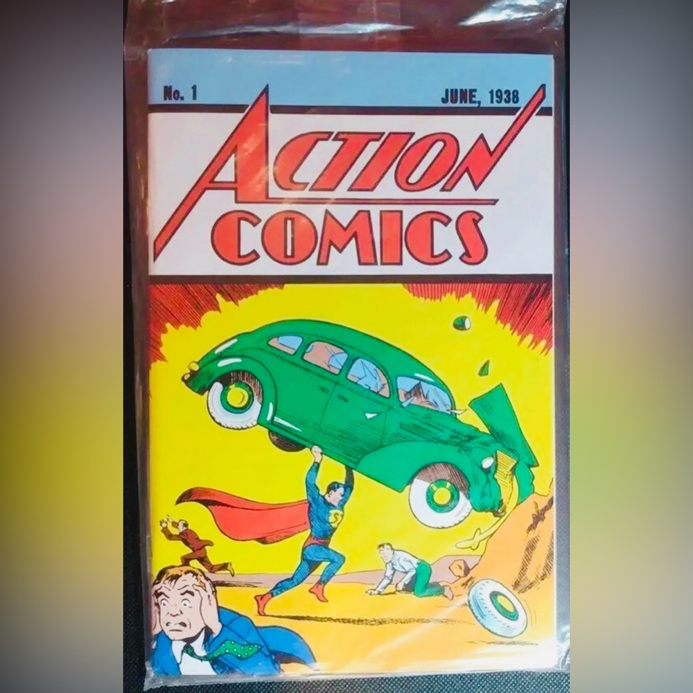 Action Comics Sealed Reproduction w/COA